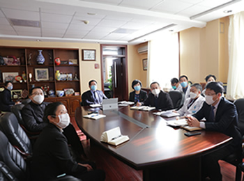 医院召开本周疫情防控工作视频办公会
