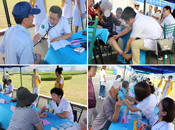 我院医护人员参加“服务百姓健康行动”义诊活动